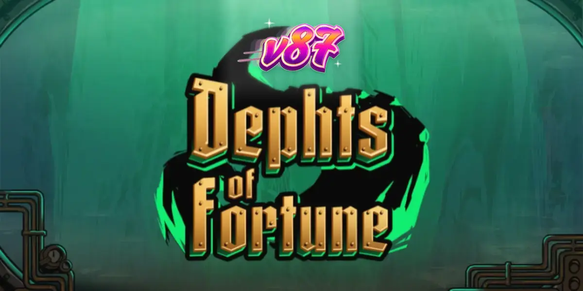 Tampilan visual slot Depths of Fortune dengan tema steampunk bawah laut.
